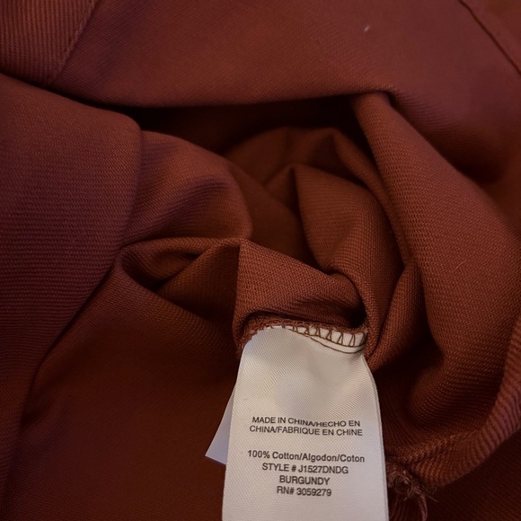 Thread & Supply Rust Plaid Shirt(Bust 42” Length 27”) - Picture 4 of 4